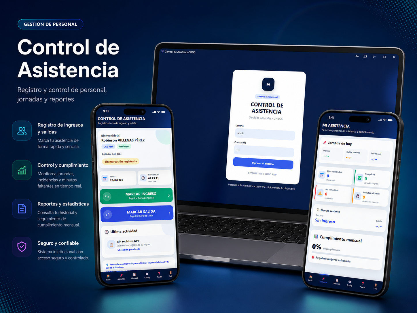 Control de Asistencia